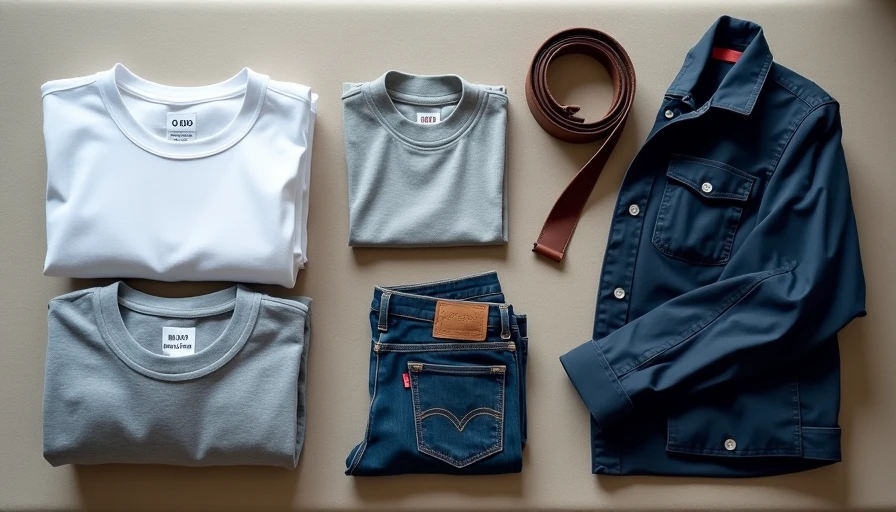 Realistic affordable menswear shopping haul with tees, chinos, jeans and overshirt