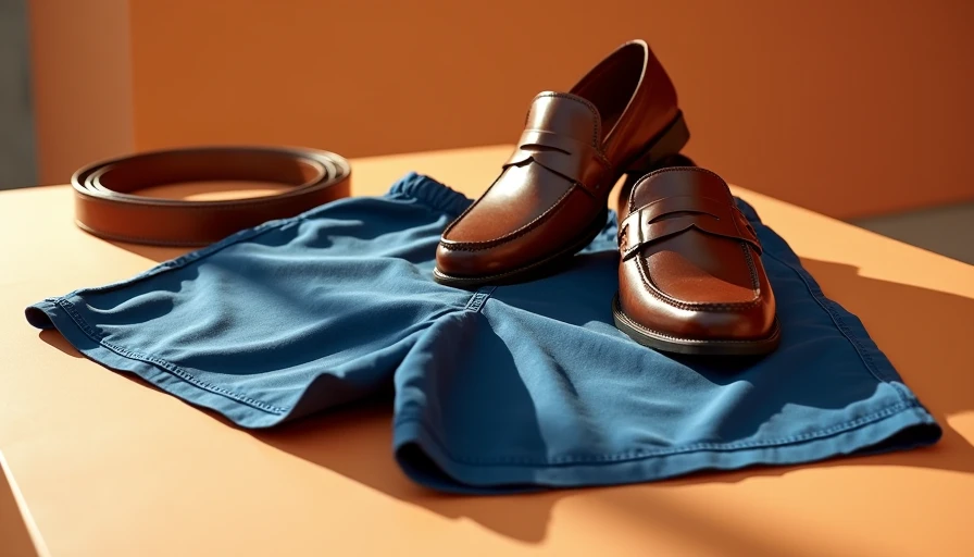 Visual context for summer shorts styling that keeps a polished silhouette
