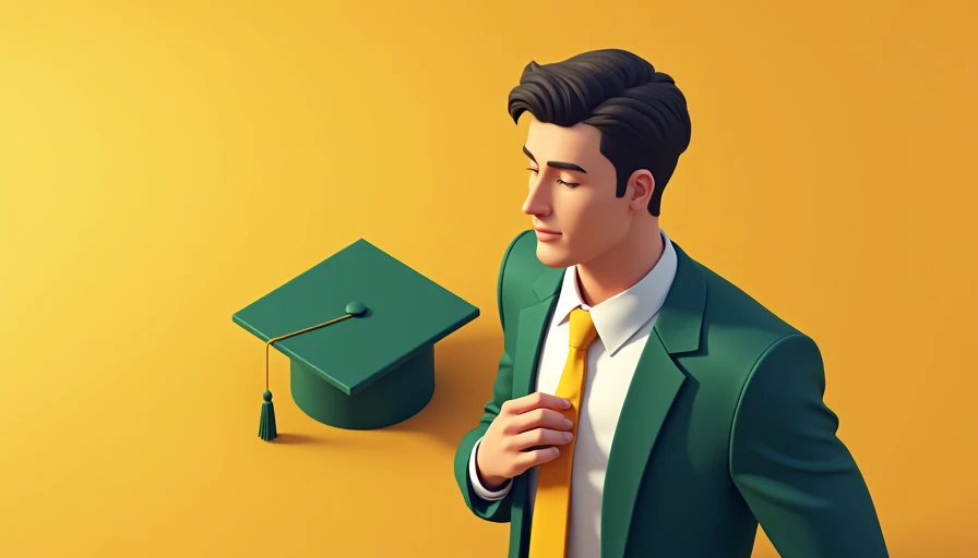 Illustration for transitioning from college to professional casual dressing