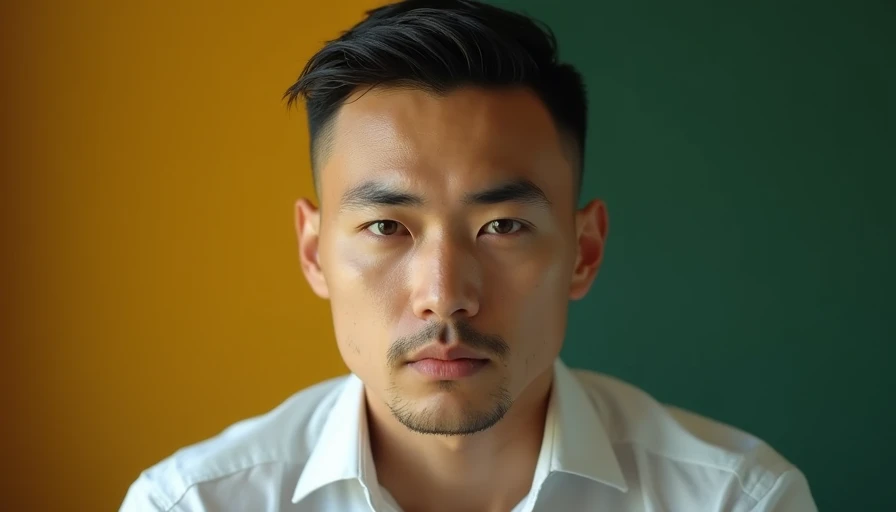 Visual context for haircut and hairstyle choices that match clean menswear