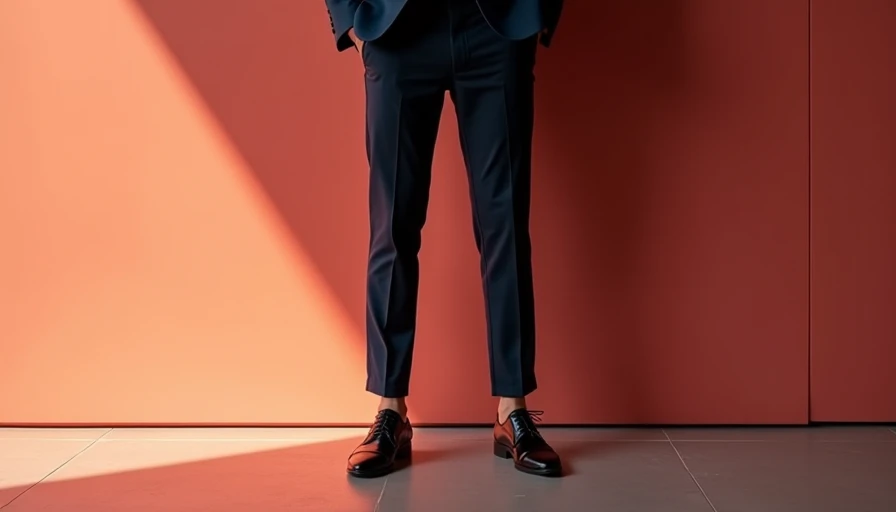 Visual context for best pants hem lengths and breaks for different heights