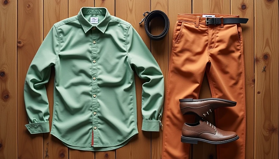 Visual context for how color coordination simplifies mens outfits for beginners