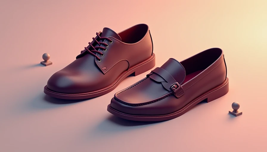Visual context for building a shoe rotation that covers work and weekends