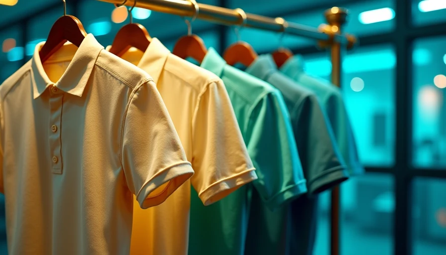 Visual context for how to style polos for casual work environments without looking dated