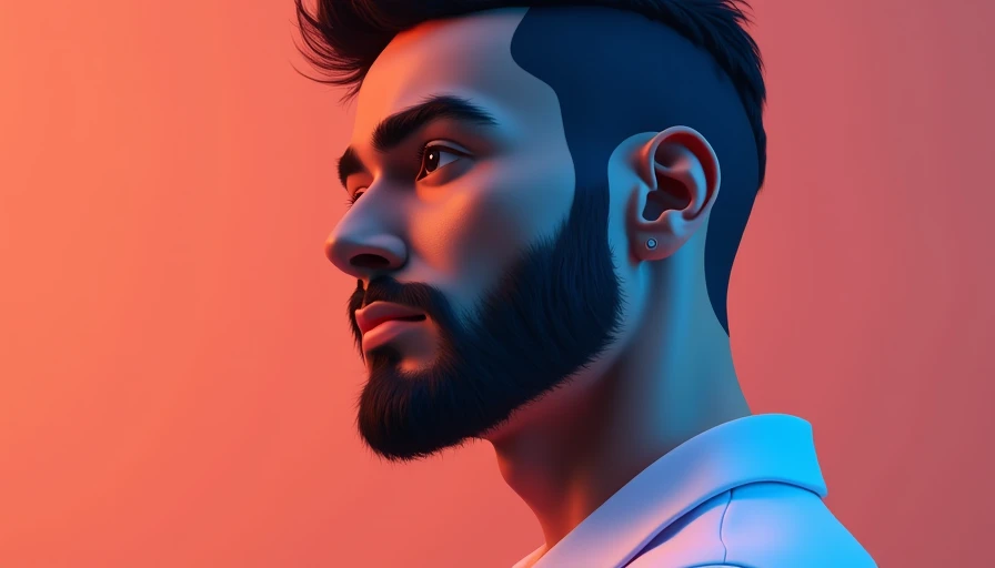 Illustration for grooming products that pair well with clean everyday outfits